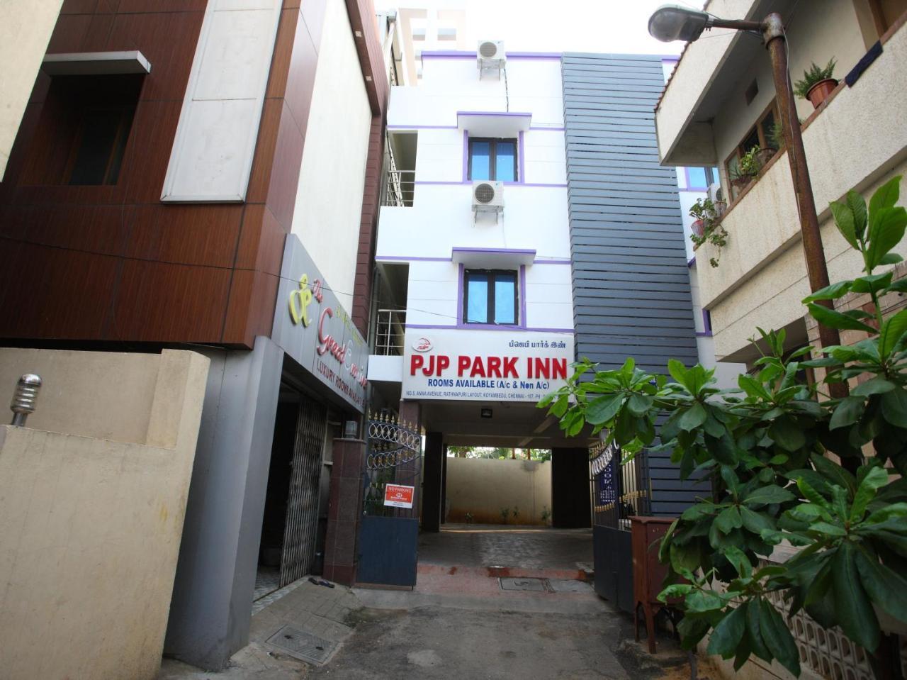 Hotel Oyo 10465 Koyambedu Madrás Exterior foto